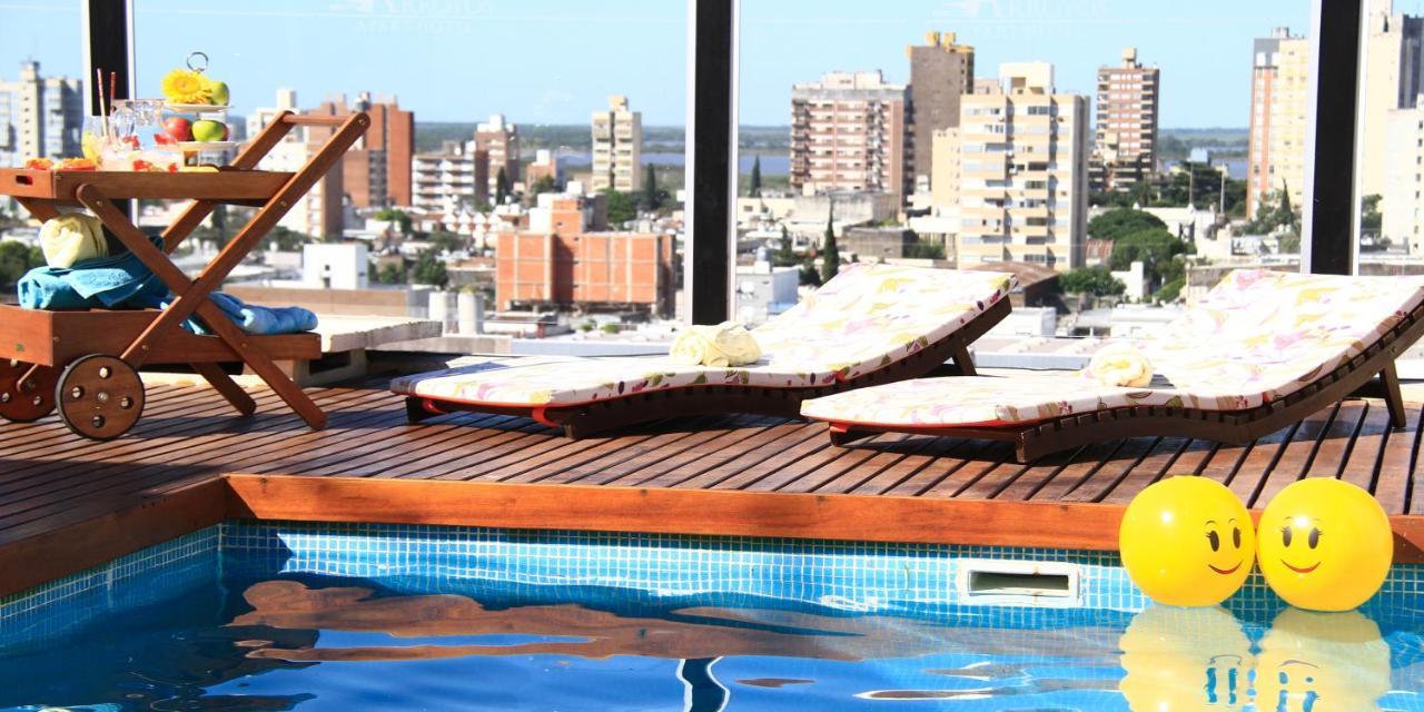 De Los Arroyos Apart Hotel San Nicolás de los Arroyos Exteriör bild